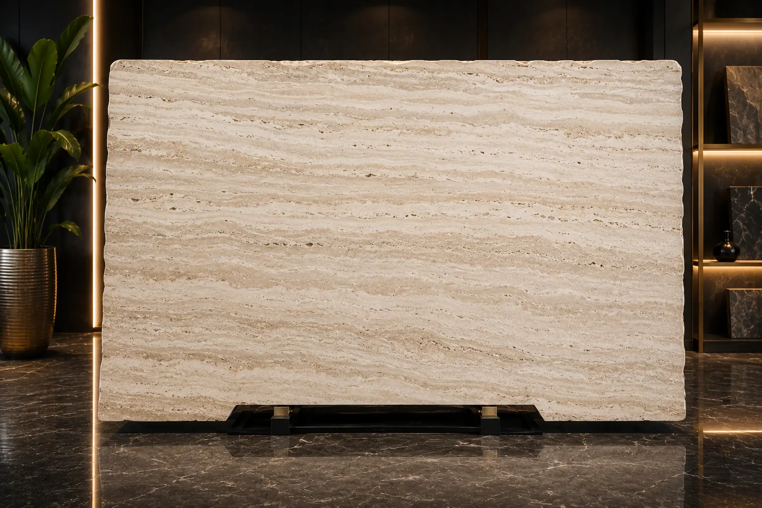 Travertine: how to choose the stone, finish and application
