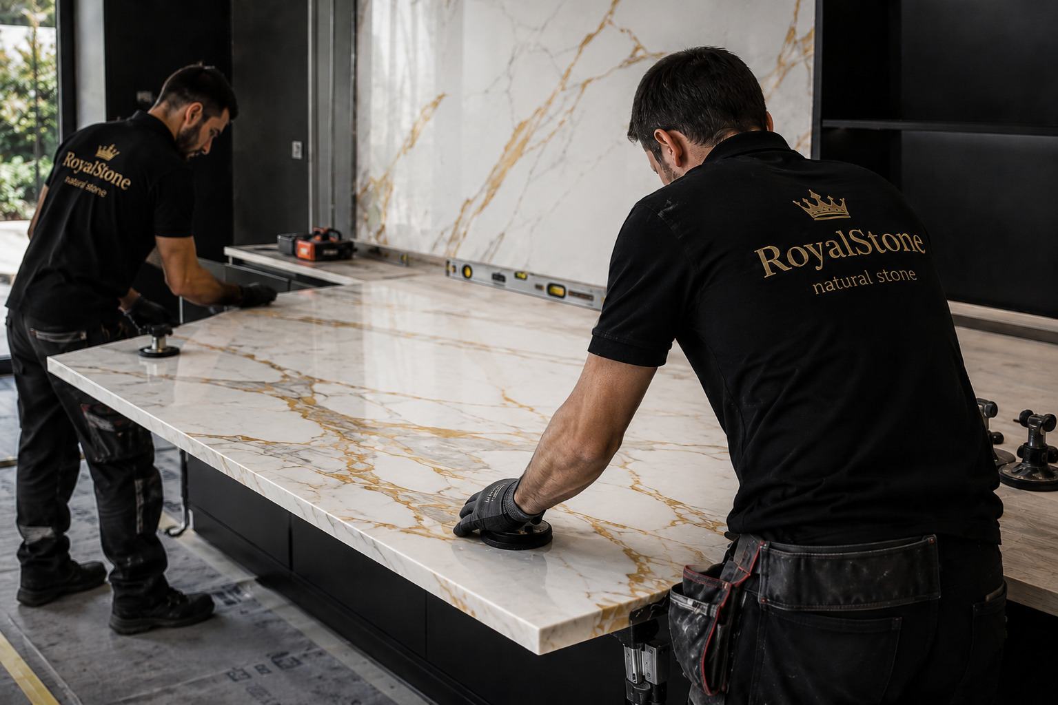 Монтаж виробів RoyalStone